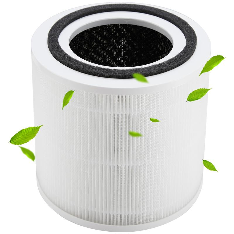 Sweet Furniture S - Air Purifier with an Replacement HEPA Filter, Portable Air Quality Monitor, Covers up to 1200Ft², 360°Outlet, 25Db Sleep Mode